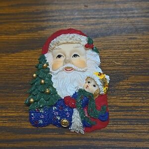Large Vintage christmas pin